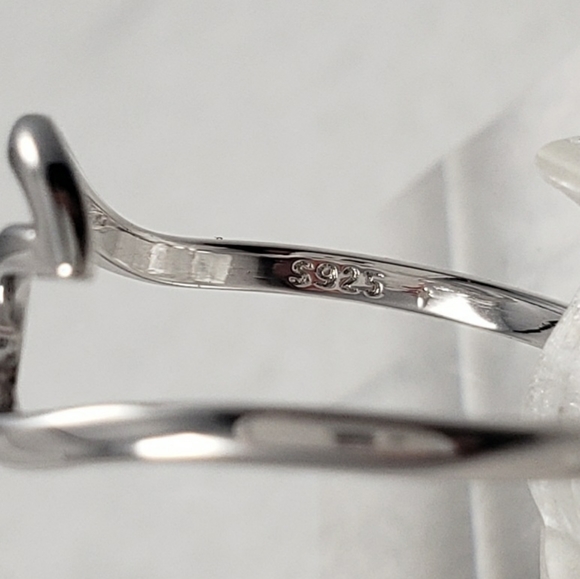 Sterling Silver Wave Ring - Picture 6 of 8